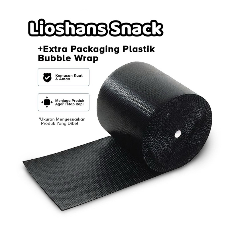 

Extra Bubble wrap (Tambahan Packing)