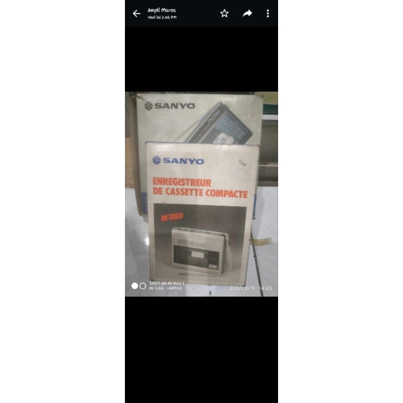 walkman  sanyo  dan sharp