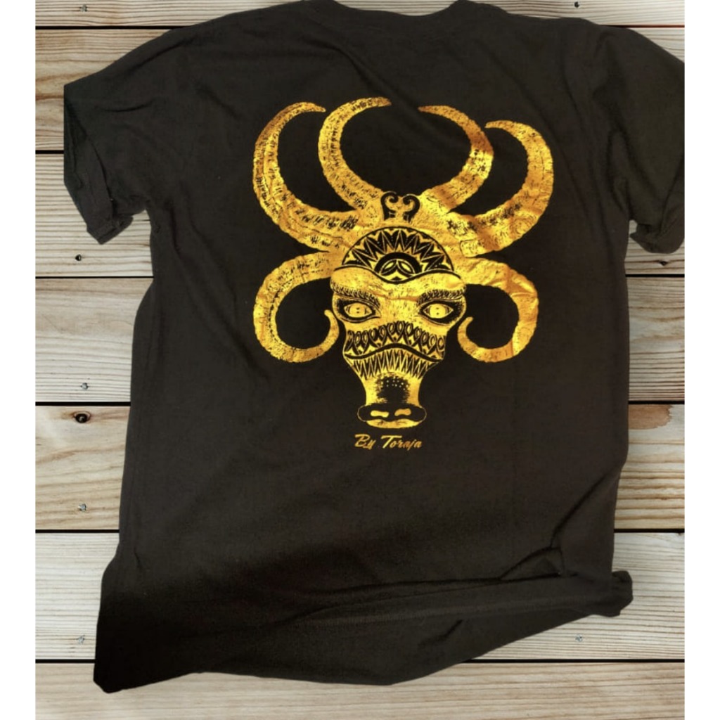 BAJU KAOS TORAJA BAHAN DISTRO