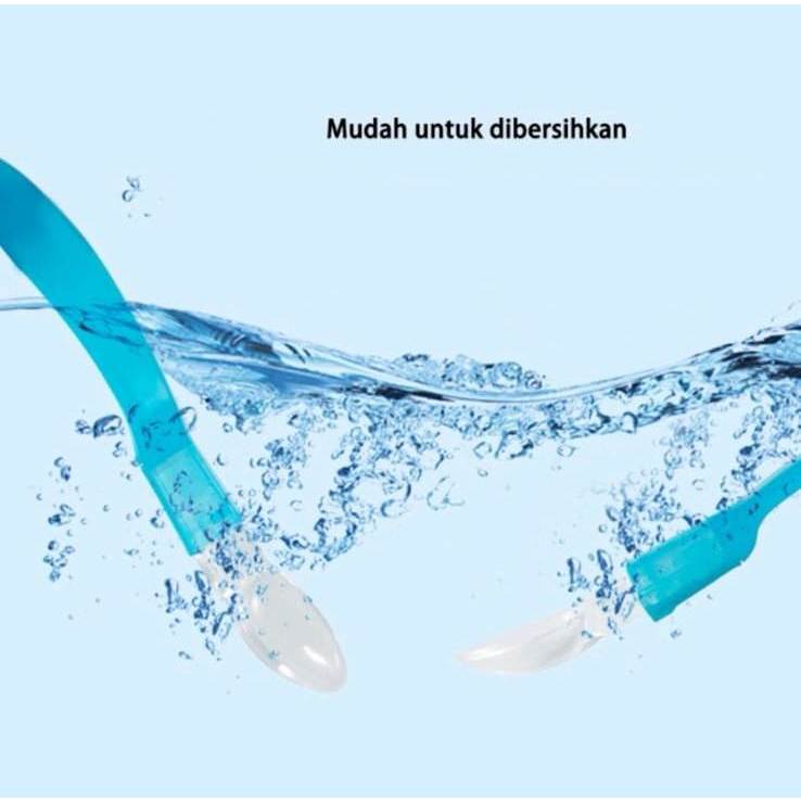 Sendok Makan Silicone Bayi / Sendok Makan Silikon Bayi / sendok MPASI Bayi Silikon