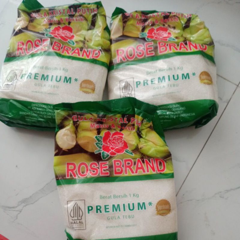 

Gula rosebrand 1kg