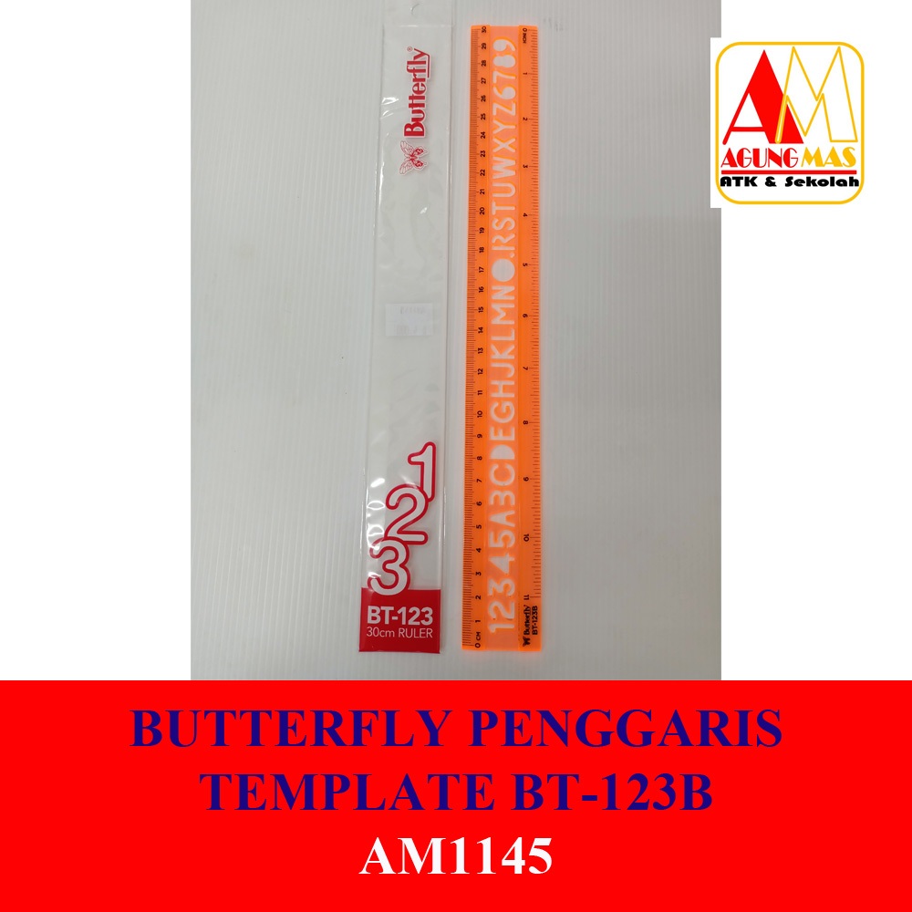 

BUTTERFLY PENGGARIS TEMPLATE BT-123B