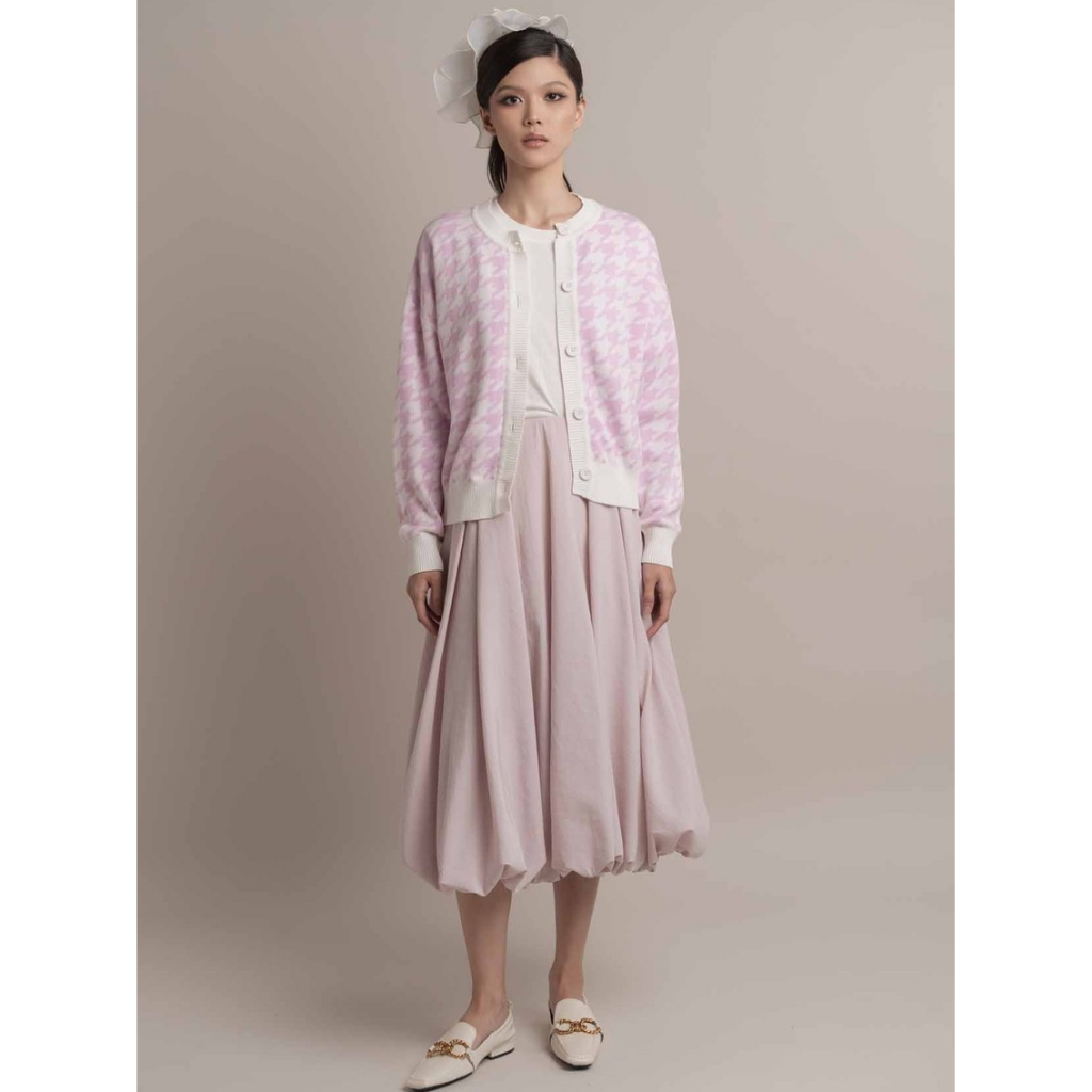 Camilla Houndstooth Cardigan