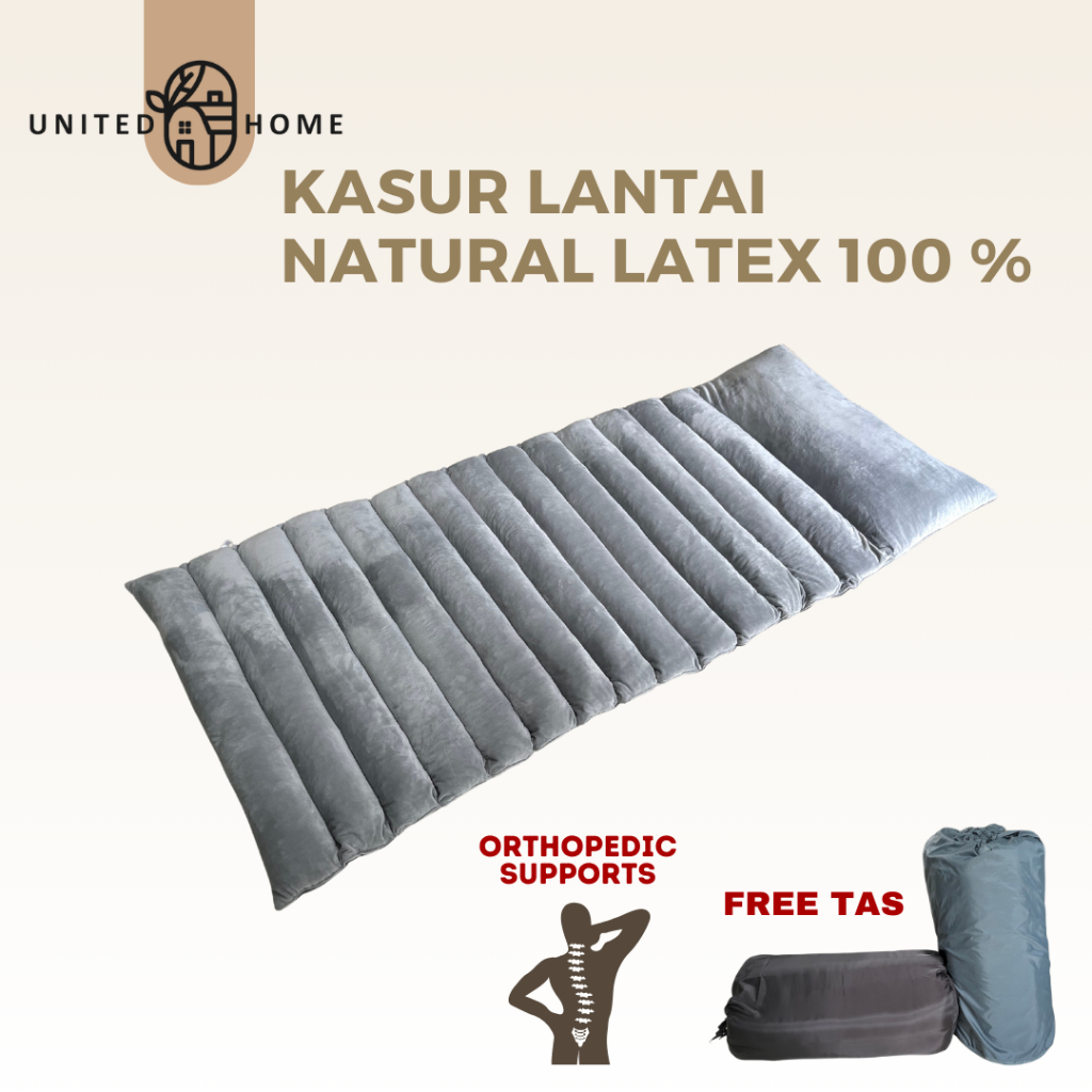 Kasur Lantai LATEX - Kasur Lipat - Kasur Gulung - Travel Bed