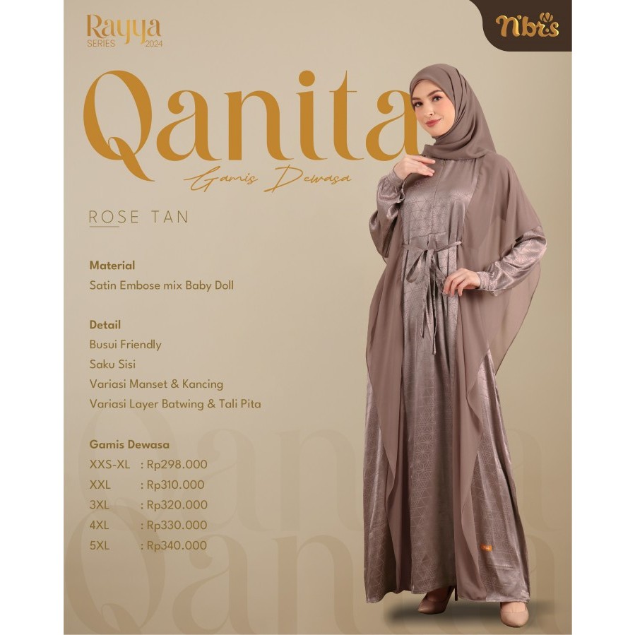 RAYYA SERIES 2024 GAMIS DEWASA QANITA