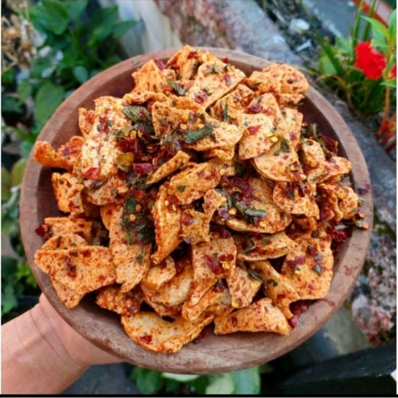 

Basreng pedas 250gr