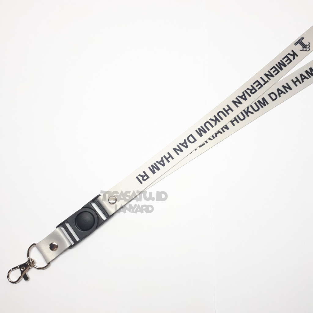 

LANYARD TALI ID CARD KEMENTERIAN HUKUM DAN HAM RI (KEMENKUMHAM)
