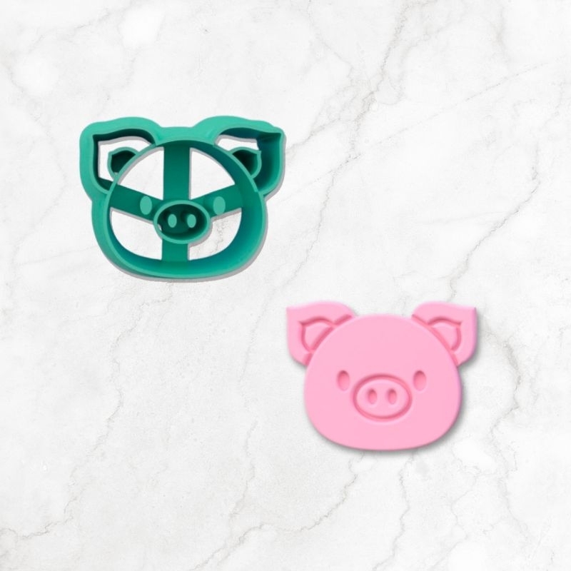 

Piggy | Polymer Clay Cutter | Cetakan Anting | Alat Clay | Parira Cutters