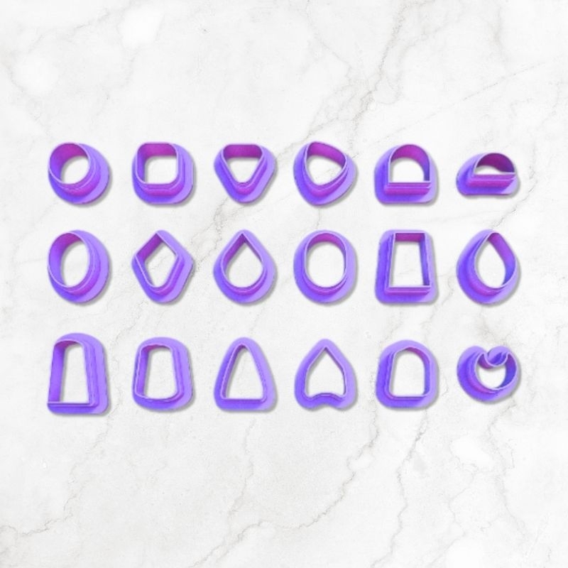 

Mini Stud | Polymer Clay Cutter | Cetakan Anting | Alat Clay | Parira Cutters