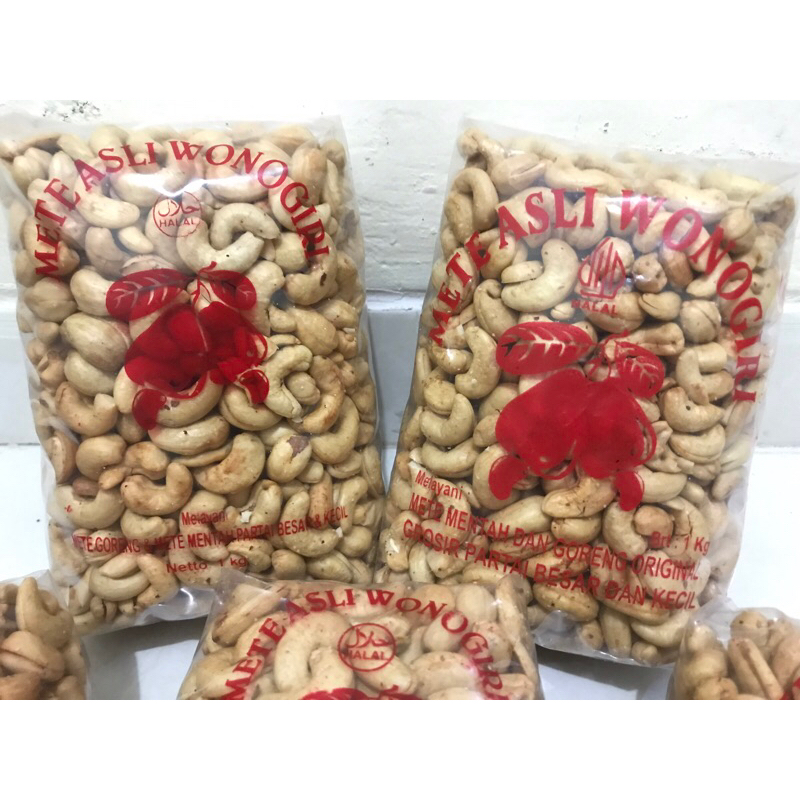 

Kacang mete wonogiri matang 500 gram