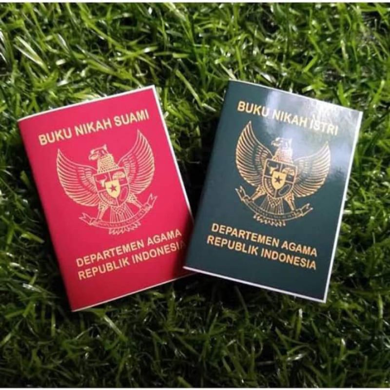 hiasan dekorasi mahar buku nikah mini