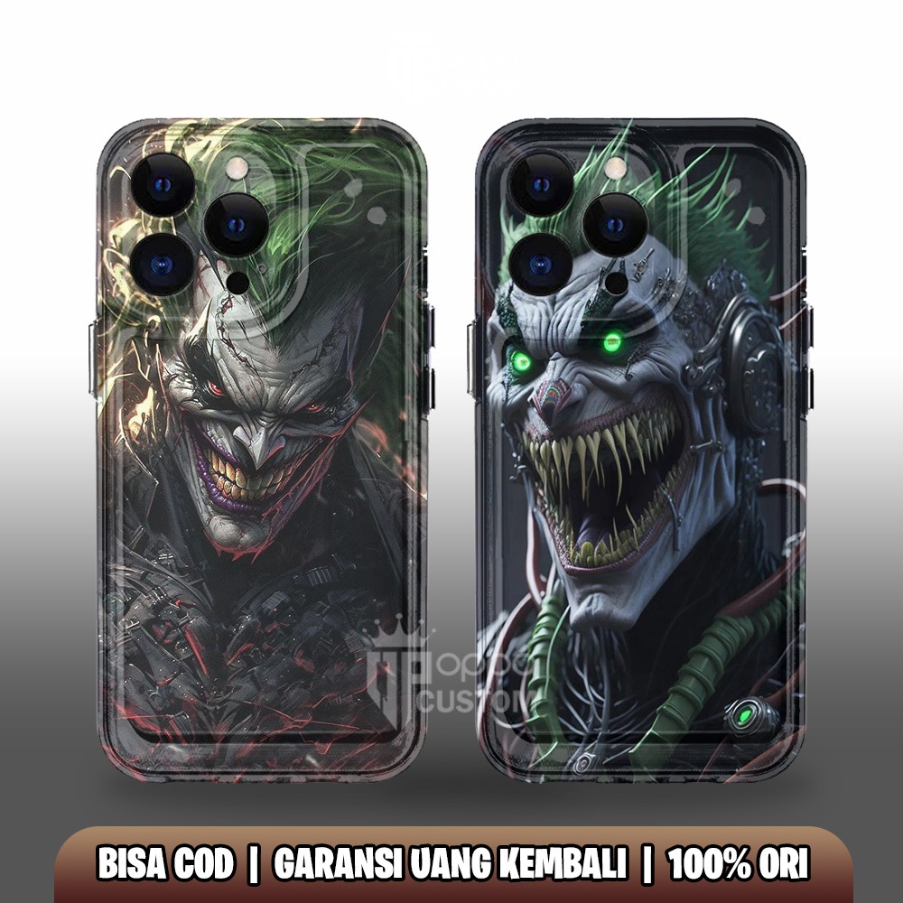 CLEAR CASE REALME 3 5 6 7 11 PRO  C11 2020 C11 2021 C15 C21Y C33 OPPA TEMA [JOKER] CUSTOM Kesing Hp 