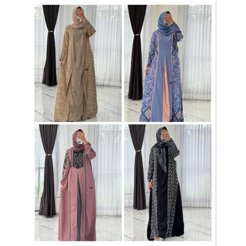 ANJANI STORE // HOMEY DRESS // RAYON VISCOSE [ BISA COD ]