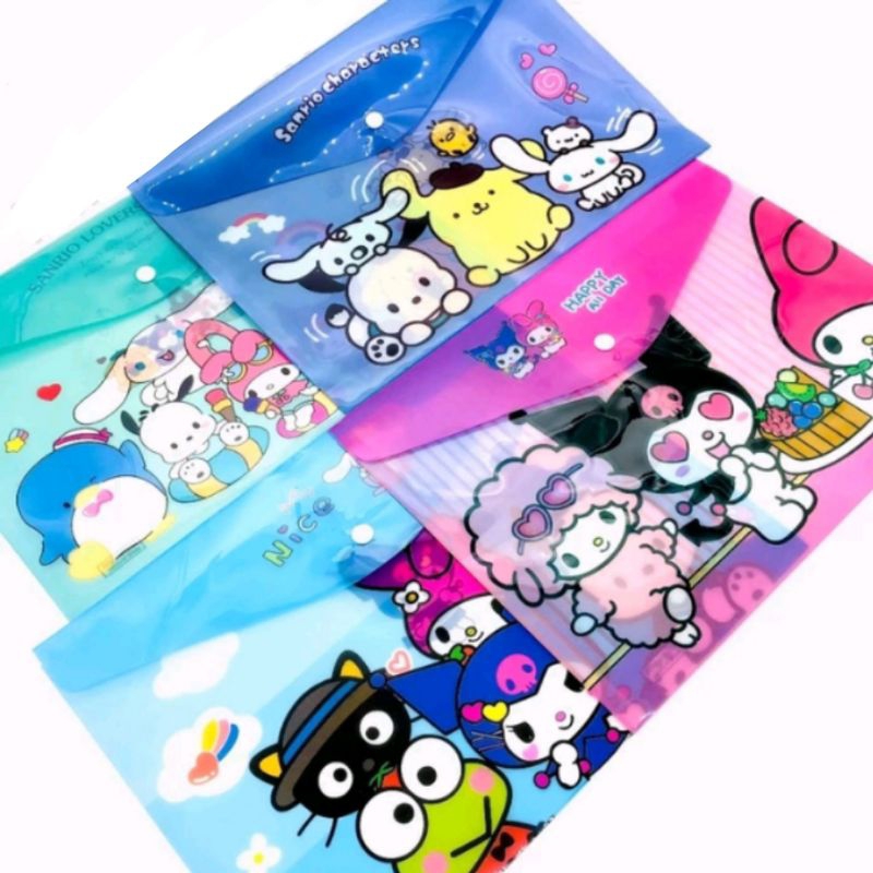 

Map kancing Sanrio, Unicorn, Frozen, Little Pony, Spiderman, Avengers/ Map plastik kancing sanrio, unicorn, frozen, spiderman A4 / Map dokumen file A4