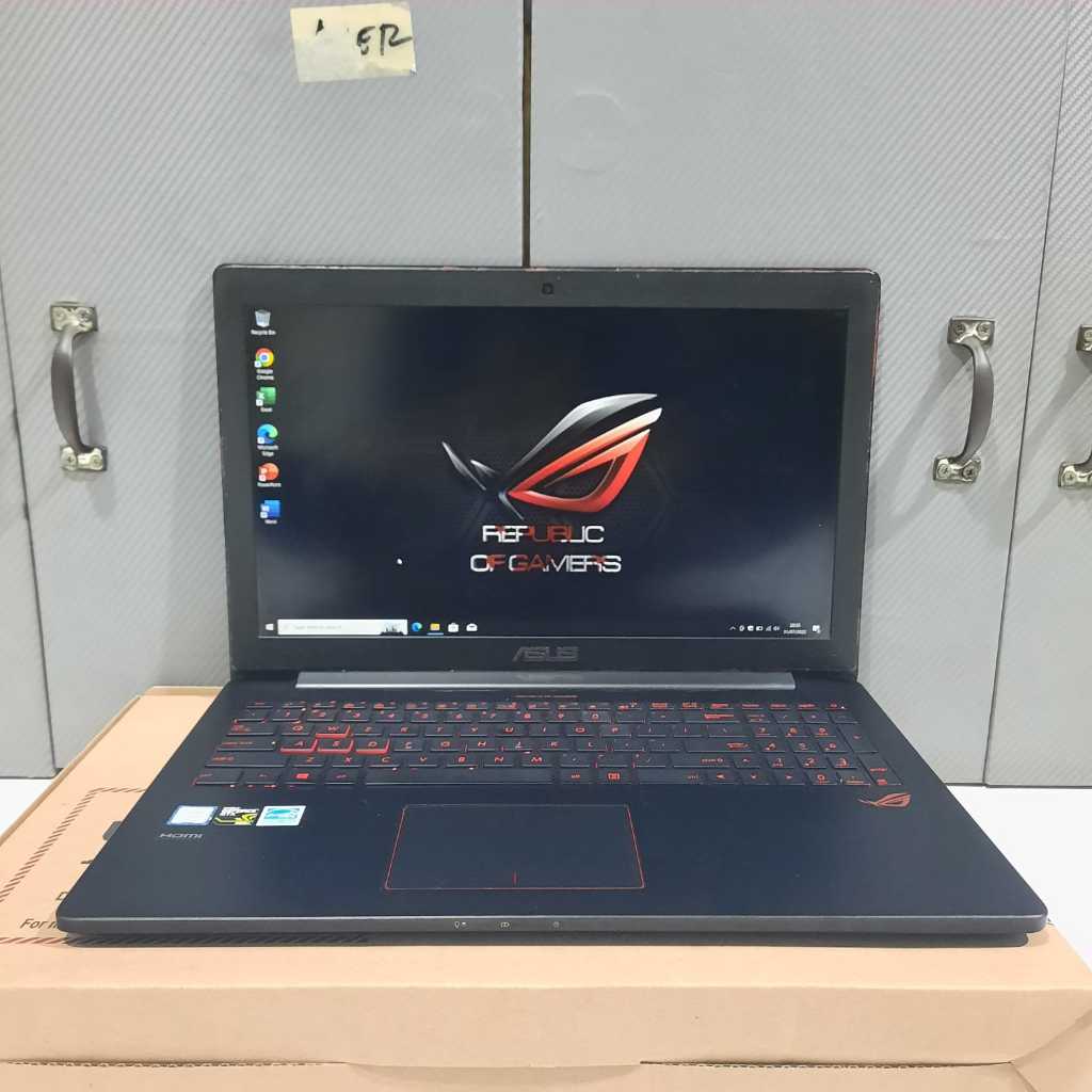 Laptop Seri Gaming Asus ROG G501VW, Core i7-6700HQ, ###DoubleVga, Black, Ori&amp;Garansi