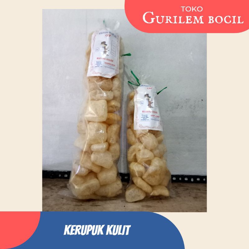 

kerupuk kulit cap wayang golek Bandung barat