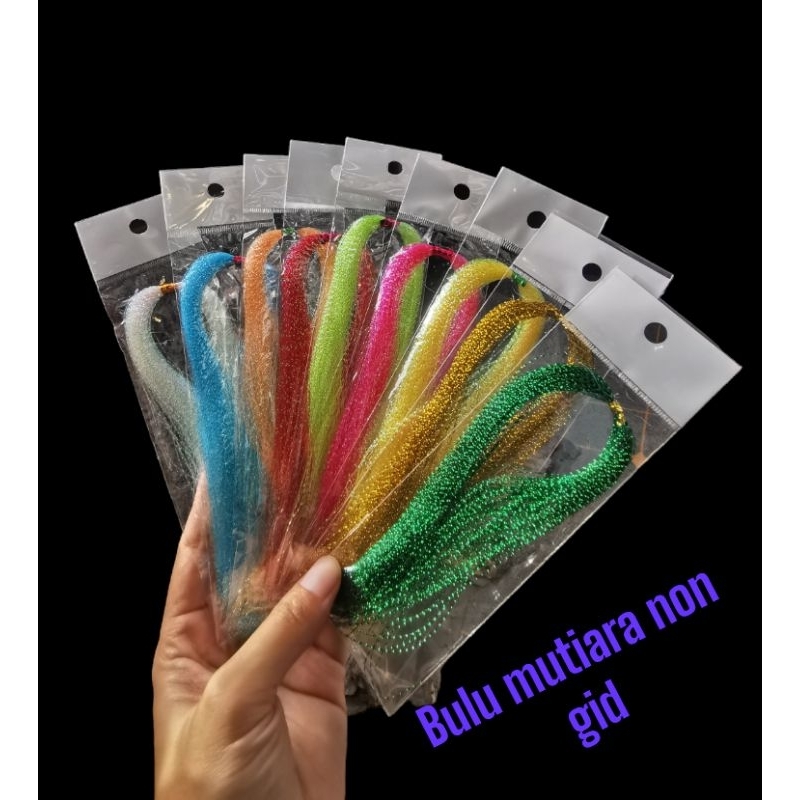 BULU MUTIARA / BULU MUTIARA UMPAN PANCING / BULU MUTIARA ASISST HOOK / BULU MUTIARA SABIKII