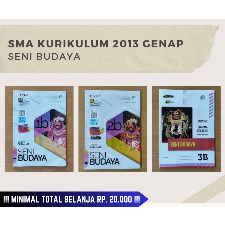 Buku LKS Seni Budaya (Tuntas Intens) - SMA MA Kelas 10 11 12 - Genap K13