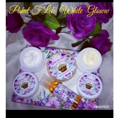 Mahkota Ratu flek white glow