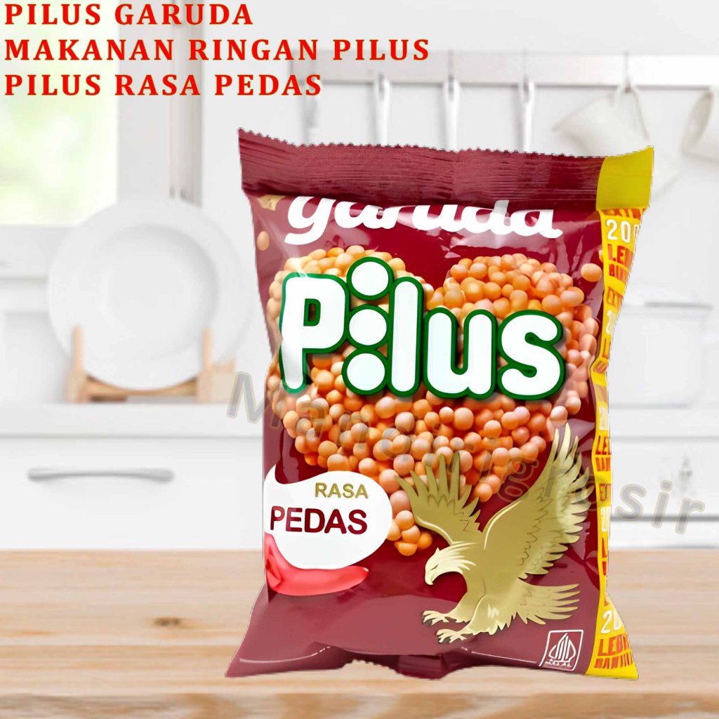 

Makanan Ringan Pilus * Pilus Garuda * Pilus Rasa Pedas * 80gr