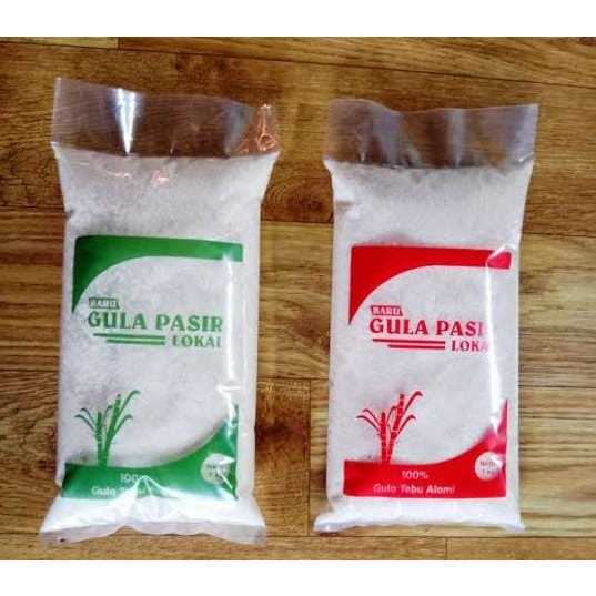 

Sablon 1 warna 1 sisi Kemasan Plastik Gula 1kg