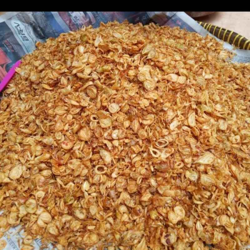 

Bawang Goreng Premium Grade (B+) Tanpa Campuran Tepung 500 gr