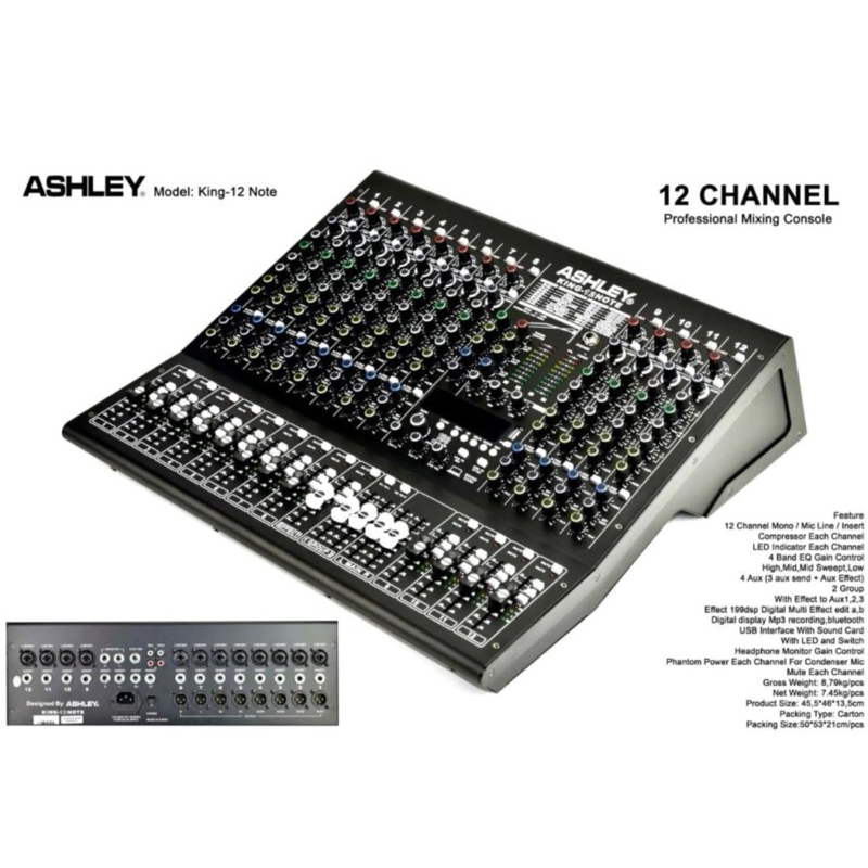 Mixer Ashley King Note 12 Baru