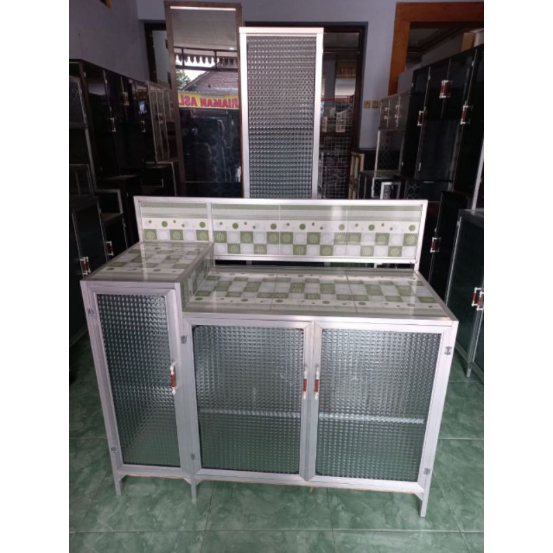 Meja Kompor / Rak Kompor Dapur Alumunium Variasi