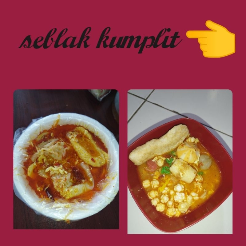 

Seblak kumplit