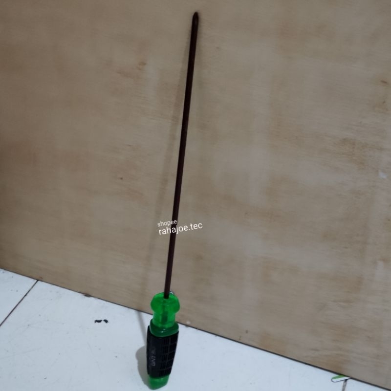 Obeng 12" Gagang Karet Panjang 30cm 12 Inch PLUS MINUS drei