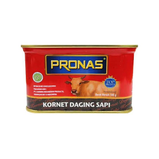 

PRONAS KORNET DAGING SAPI KALENG 198 GRAM