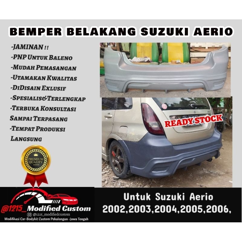 Bemper belakang Suzuki Aerio