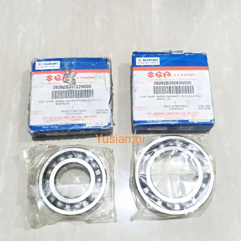 Bearing Lahar Kruk As kiri kanan Suzuki Shogun 125 Smash Arashi (6205+ 6007)