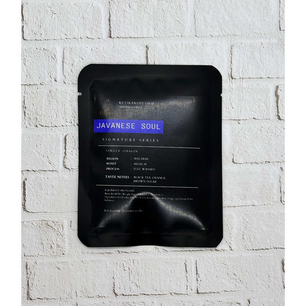 

Ketikakopi Drip Bag / Filter Bag - MALABAR