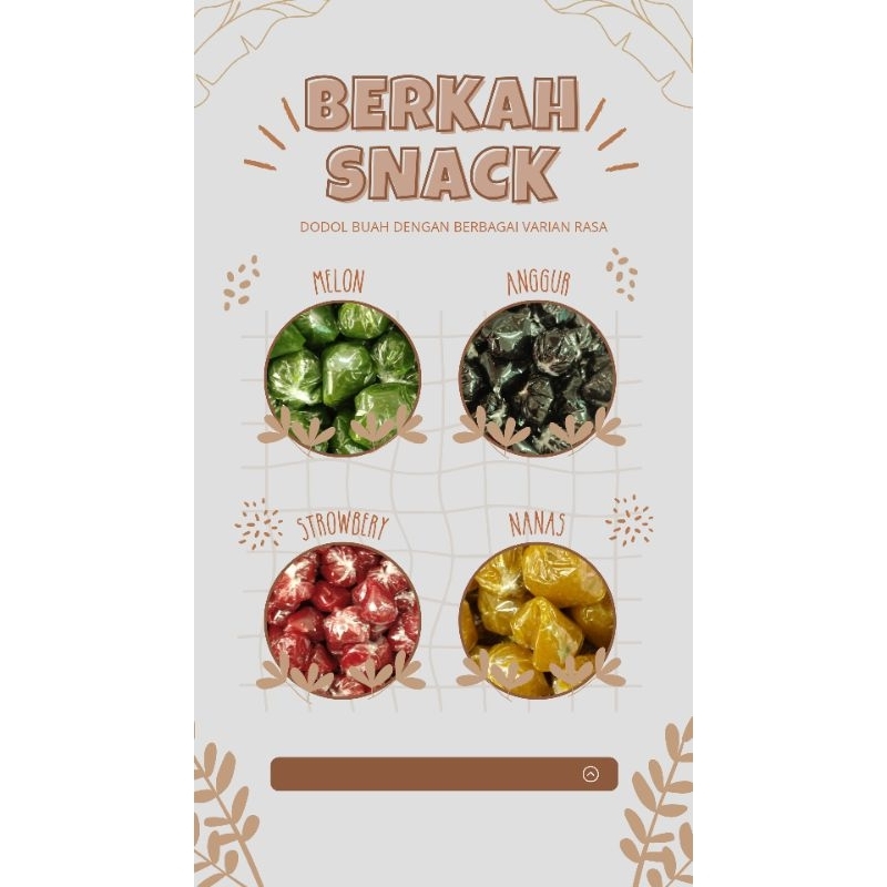 

dodol buah, 250 gr oleh oleh bandung