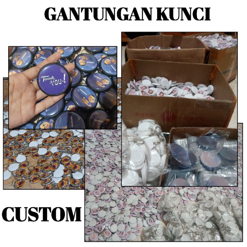 Souvernir gantungan kunci custom 1 sisi dan 2 sisi | Gantungan kunci 1 sisi | Gantungan kunci 2 sisi