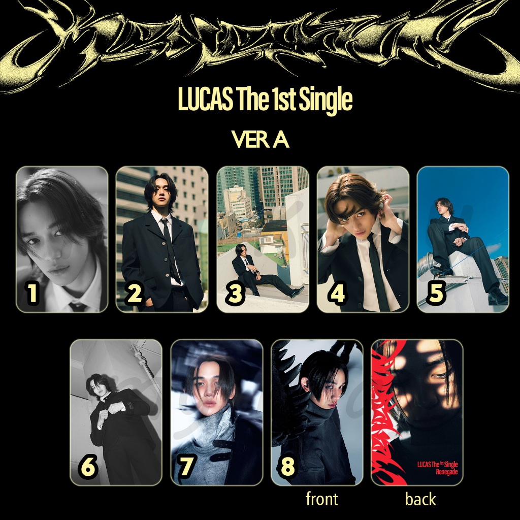 PC-1598, Unofficial Photocard Lucas Renegade 2 sisi