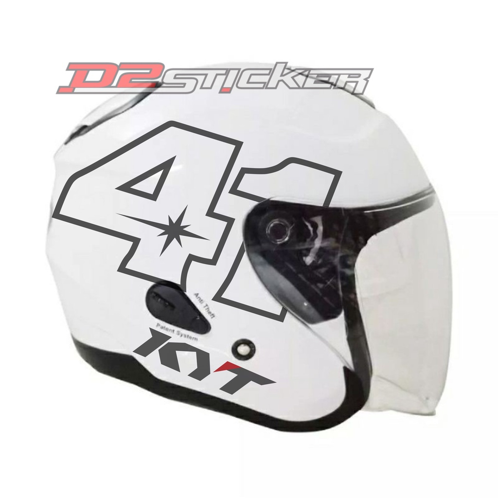 Stiker  StickerHelm KYT Kyoto Aleix Espargaro Motogp