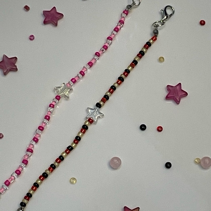 (READY) Beads bracelet | Gelang manik aesthetic | Couples bracelet | The weeknd album series (starbo