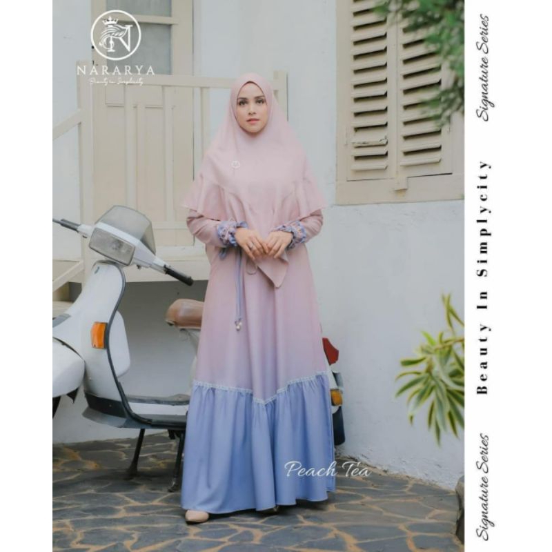 Dress Rainbow series by NG premium, ready size L