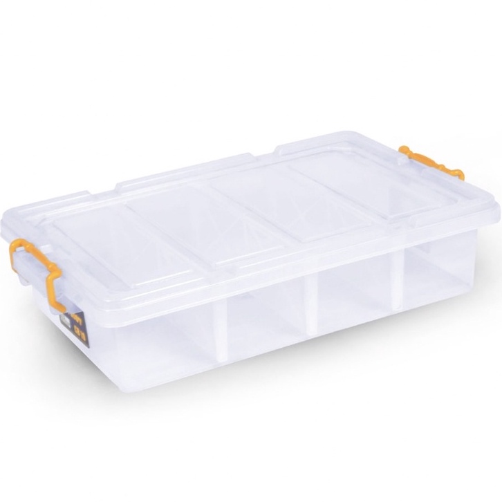 Shinpo 136 Patriot CB19 Container Box Sekat CB 19 Liter Plastik Sekat Dapat Dilepas Pasang  Seller