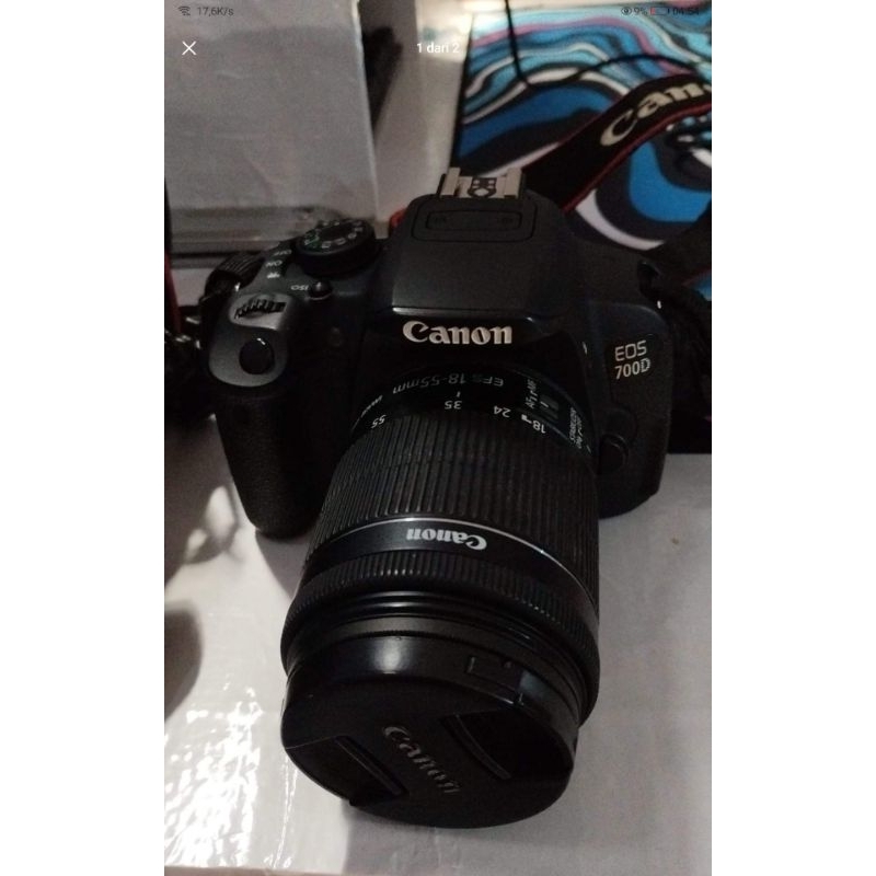 KAMERA DSLR CANON EOS 700D