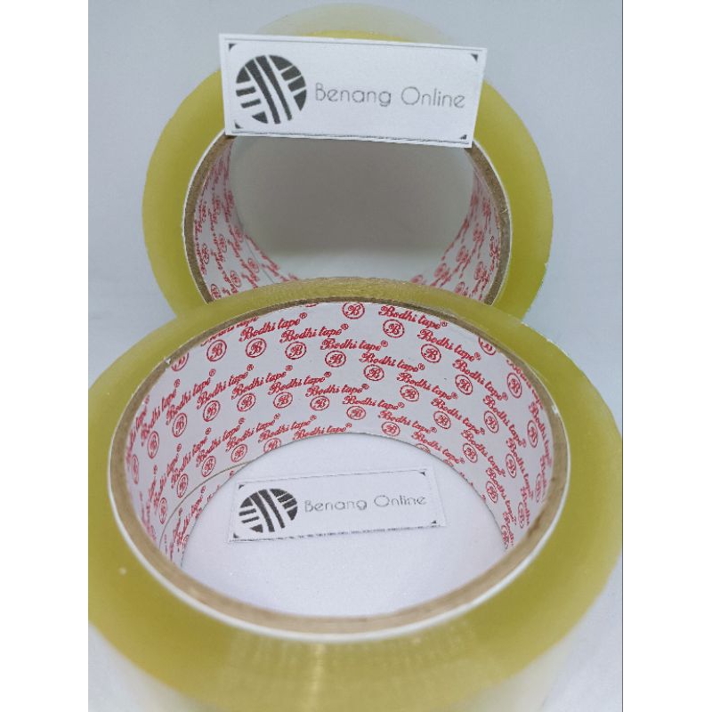 

Lakban BODHI TAPE 45 MM X 90 YARD bening bagus