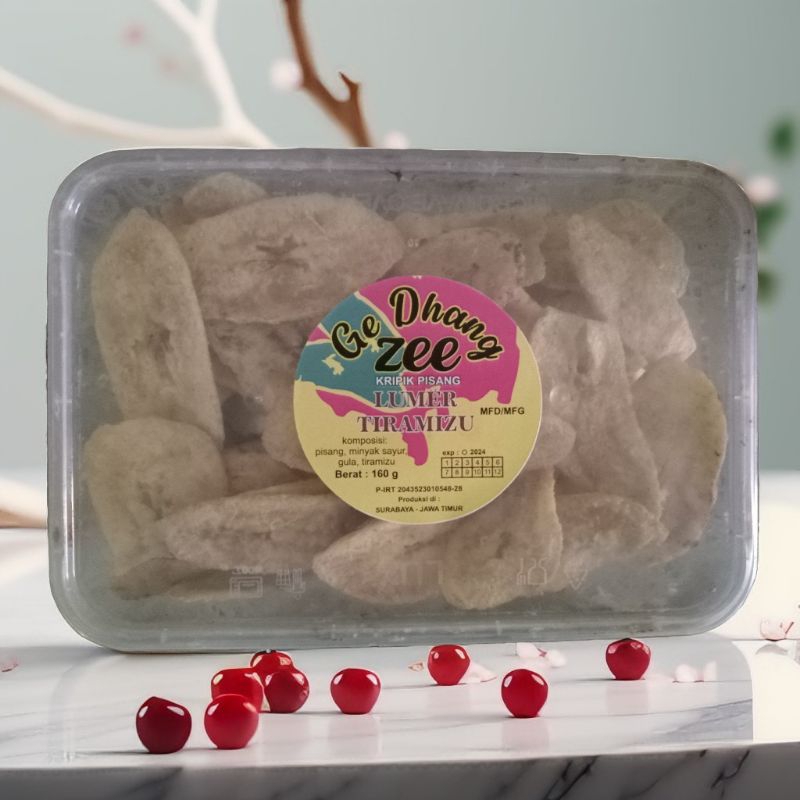 

Kripik Pisang Lumer Tiramizu