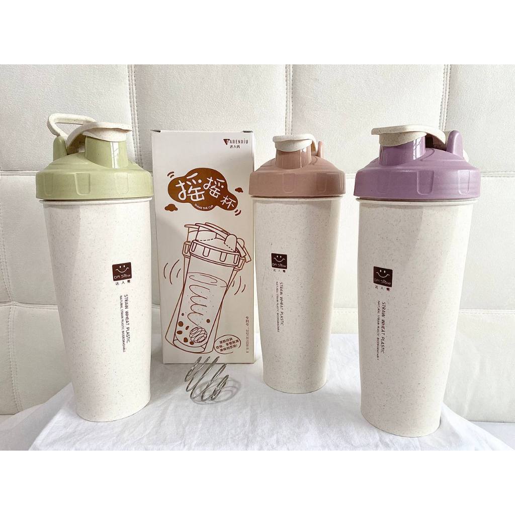 Botol minum Shaker Aesthetic BPA Free 900 ml
