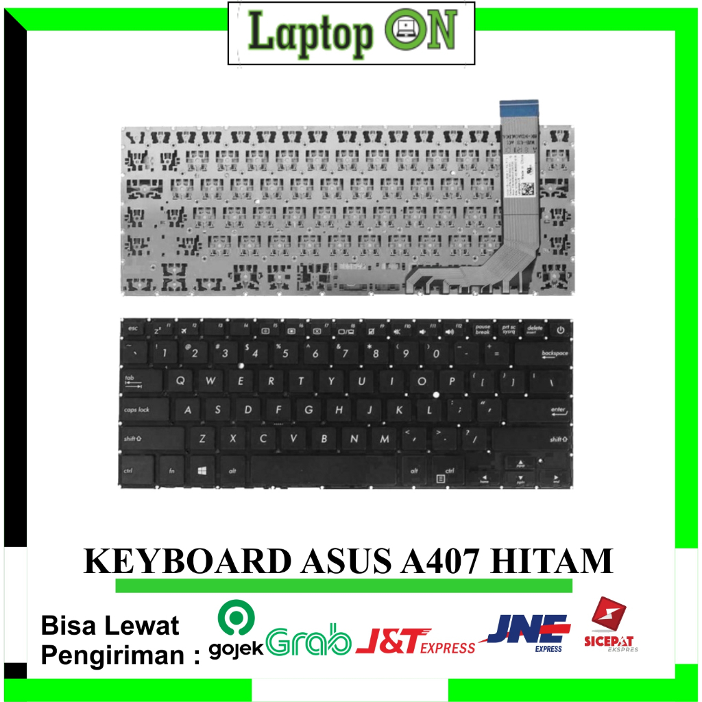 Keyboard Original Laptop Asus A407 A407M A407MA A407U A407UA A407UBR A407UB