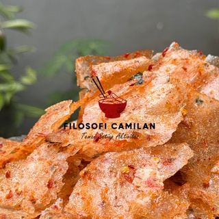 

Camilan Keripik Kaca Pedas Daun Jeruk - Kemasan 500g