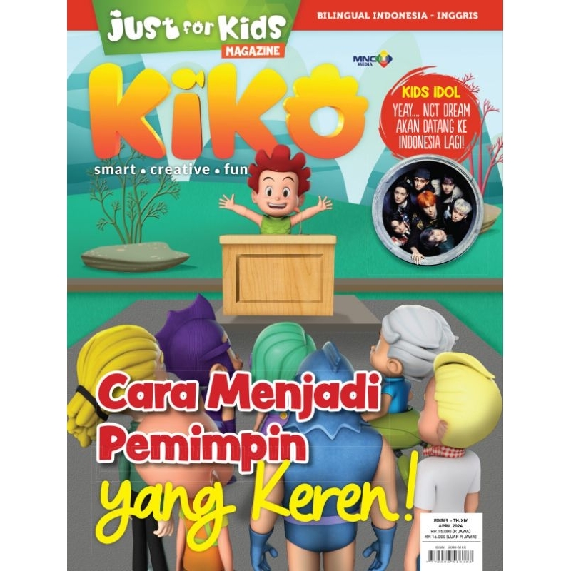 Majalah Just For Kids "KIKO" Edisi April 2024