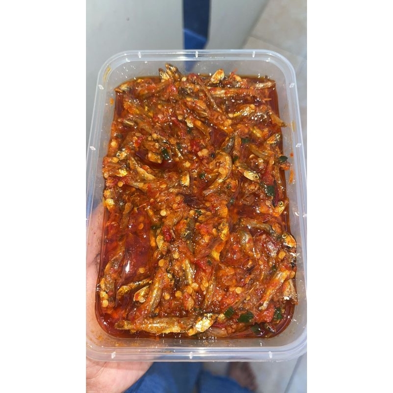 

sambal teri // Sambal teri pedas