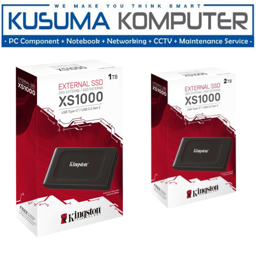 SSD Kingston XS1000 2TB 1TB SSD External Portable Kingston